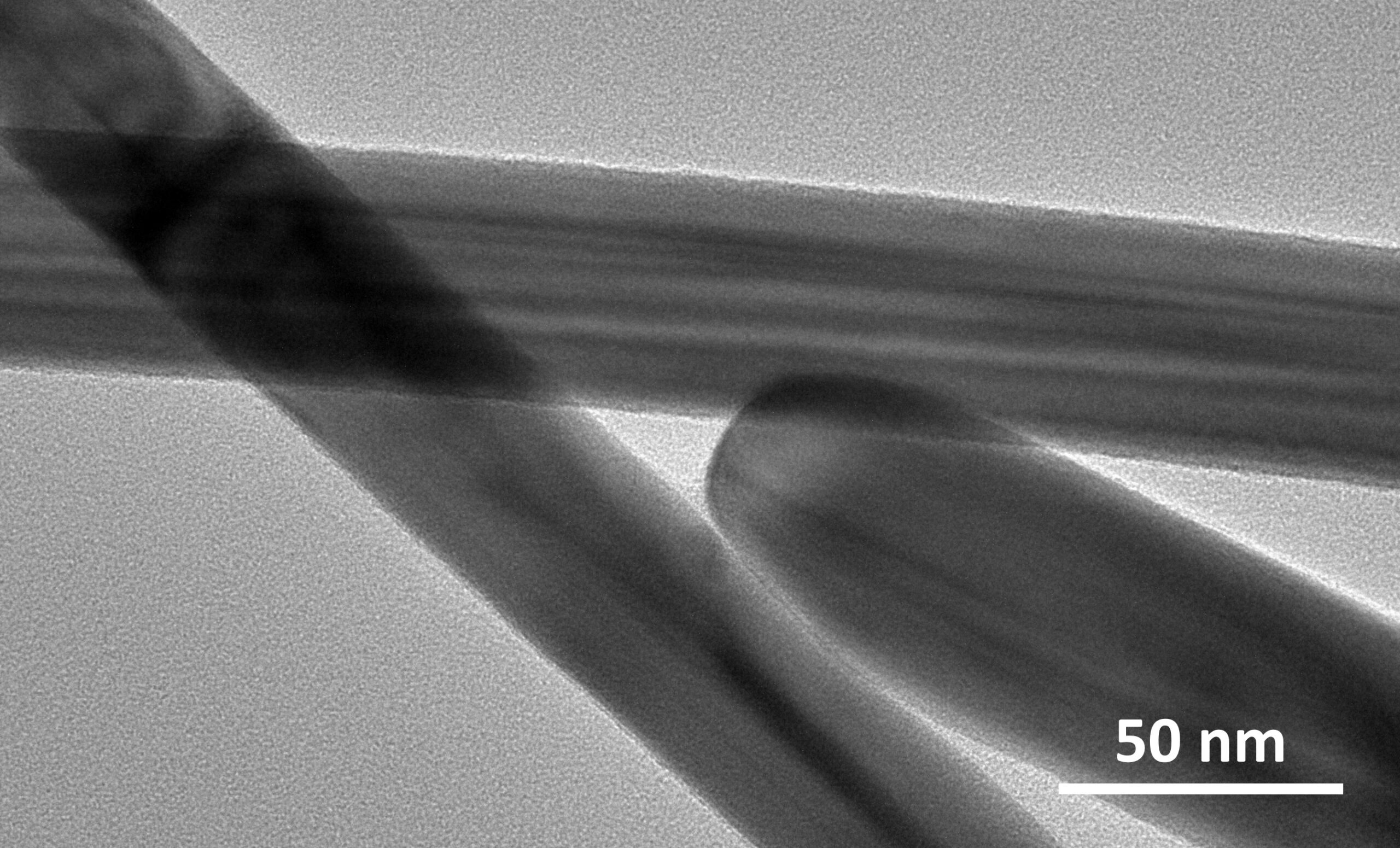TEM Image of Silver Nanowires